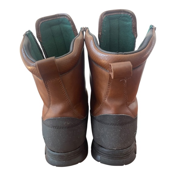Men's Polo Ralph Lauren Conquest Hi III Men's 9.5 D Duck Boots Brown/Tan - Picture 5 of 10